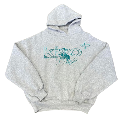 SKY BLUE DEER HOODIE